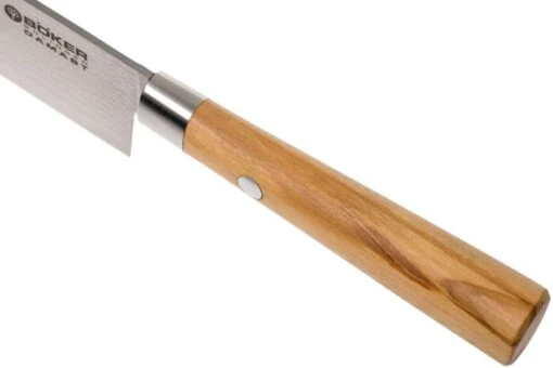 Böker Damast Olive 15.5 Cm Petit Couteau De Chef, 130439DAM -Les Couteaux Soldes BO130439DAM 05 boker bo130439dam 05