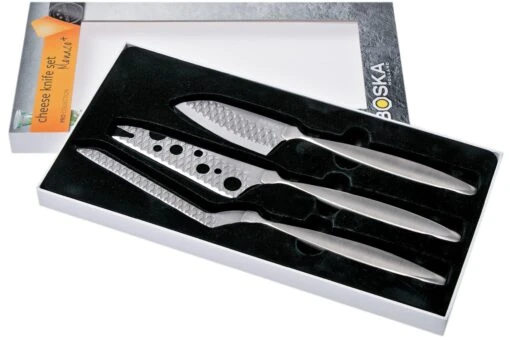 Boska Monaco+ Set Couteaux à Fromage 307095 -Les Couteaux Soldes BS307095 03 boska scaled