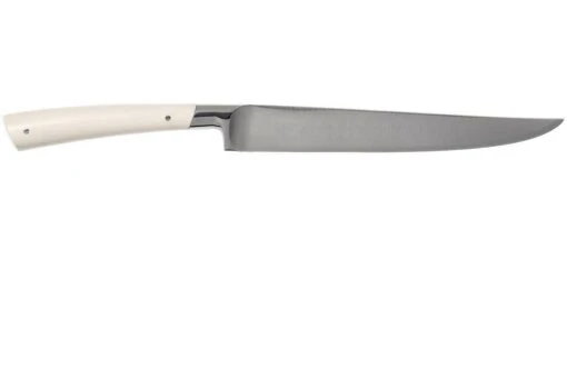 Lion Sabatier Edonist Perle Couteau à Trancher La Viande 20 Cm, Blanc, 806881 -Les Couteaux Soldes SA806881 02 lion sabatier edonist perie sa806881 02