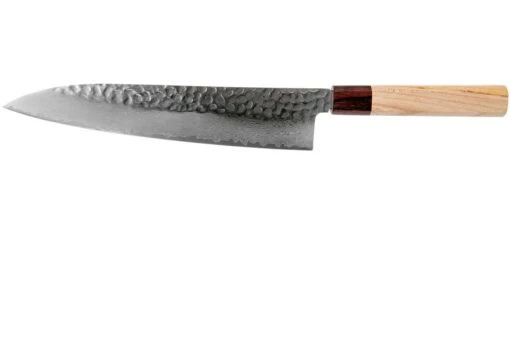 Sakai Takayuki Couteau De Chef 33-Layer Damascus Hammered WA 24 Cm -Les Couteaux Soldes TA07476 01 sakai takayuki scaled