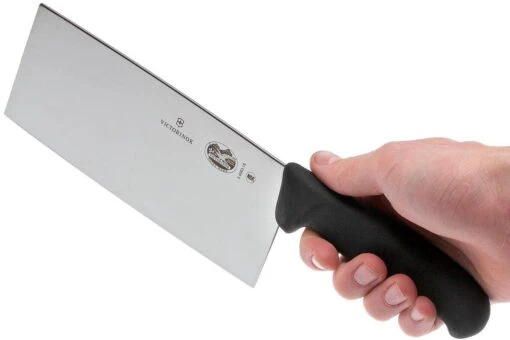 Victorinox Fibrox Couteau De Chef Chinois 18 Cm 5.4063.18 -Les Couteaux Soldes VT5 4063 18 05 victorinox vibrox vt5 4063 18 05