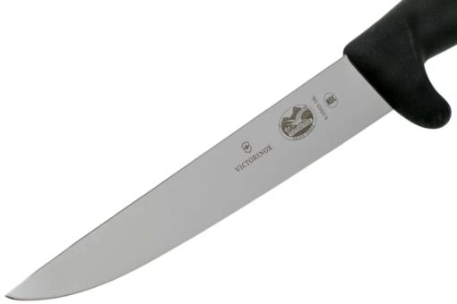 Victorinox Fibrox Safety Nose Couteau à Trancher La Viande 18 Cm, 5-5503-18L -Les Couteaux Soldes VT5 5503 18L 03 victorinox fibrox scaled