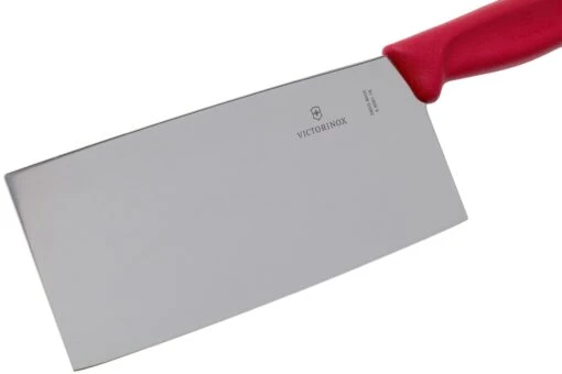 Victorinox SwissClassic 6.8561.18G Couteau De Chef Chinois 18 Cm, Rouge -Les Couteaux Soldes VT6 8561 18G 03 victorinox scaled